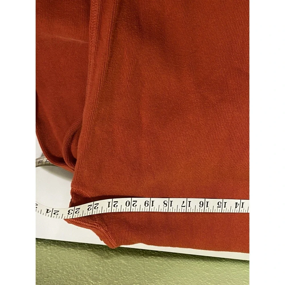 Classic Crewneck Banana Republic Mens Pullover Sweater Cotton L Burnt Orange‎